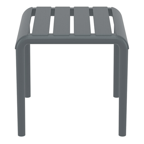 PARIS DARK GREY ΤΡΑΠΕΖΙ 42X41X40εκ. ΠΟΛ/ΝΙΟΥ