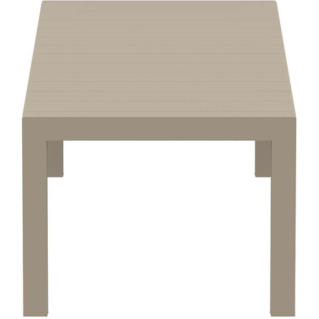 VEGAS TAUPE 100X260/300Χ75εκ. ΕΠΕΚΤ.ΤΡΑΠΕΖΙ ΠΟΛ/ΝΙΟΥ