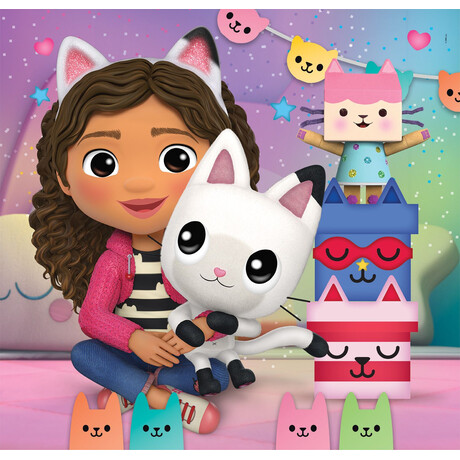 Clementoni Παιδικό Παζλ Super Color Gabby's Dollhouse 3x48 τμχ