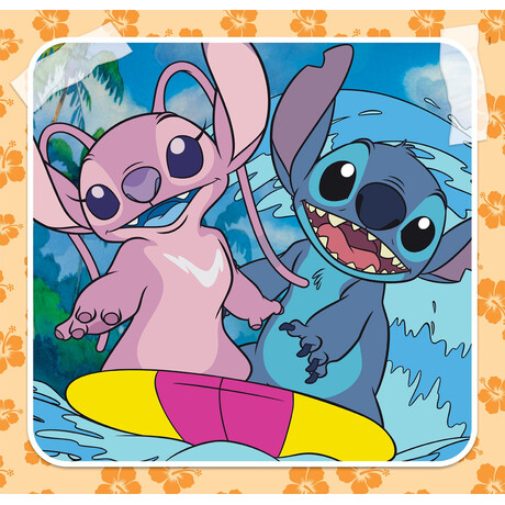 Clementoni Παιδικό Παζλ Super Color Disney Stitch 3x48 τμχ