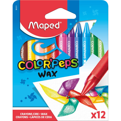 Κηρομπογιες wax x12