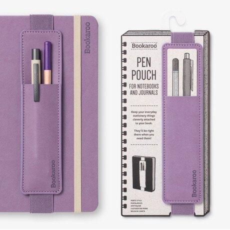 ΣΤΗΡΙΓΜΑ ΣΤΥΛΟ ΒΙΒΛΙΟΥ IF BOOKAROO POUCH 40731 Aubergine