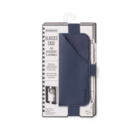 ΘΗΚΗ ΓΥΑΛΙΩΝ ΚΑΙ ΣΤΥΛΟ ΓΙΑ ΒΙΒΛΙΟ IF BOOKAROO CASE 41246 Navy