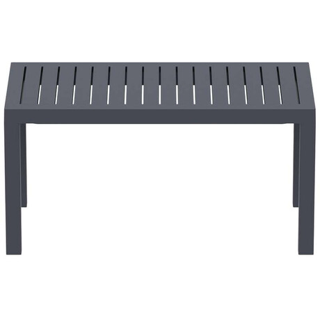 OCEAN DARK GREY ΤΡΑΠΕΖΙ 90Χ45Χ45εκ. ΠΟΛ/ΝΙΟΥ