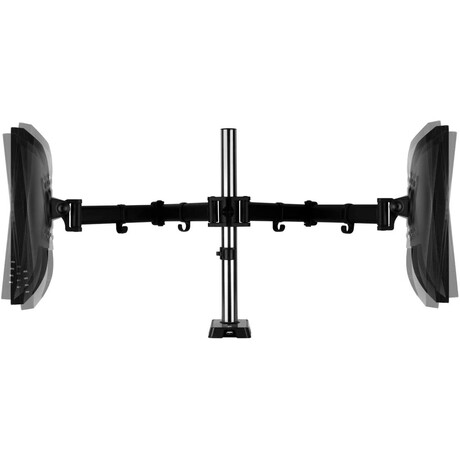 Arctic Z2 (Gen 3) - Dual Monitor Arm with 4-Port USB Hub in black color