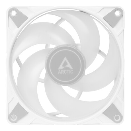 ARCTIC P12 PWM PST A-RGB White - Pack of 3pcs - 0dB – 120mm Pressure case fan PWM