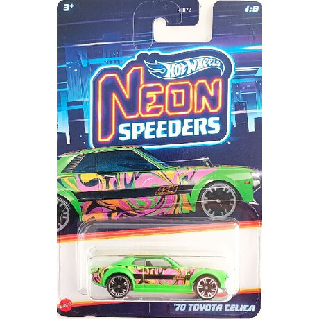 Mattel hot Wheels: Neon Speeders - 70 Toyota Celica (Hrw67)
