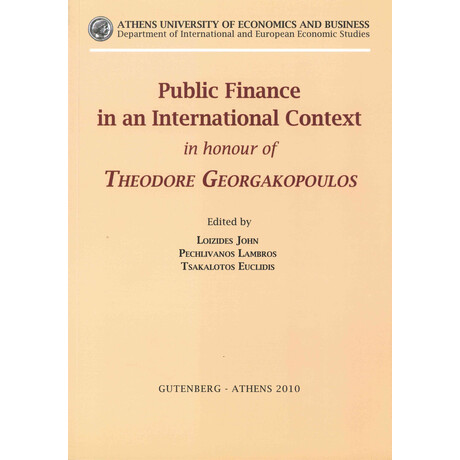 Public Finance in an International Context