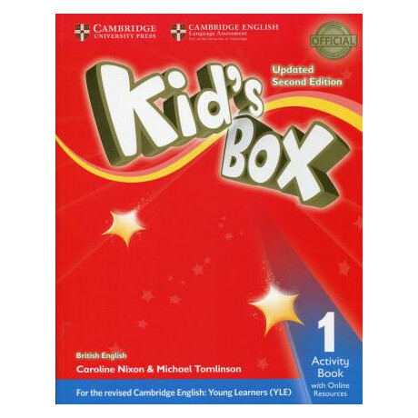 Kid's box 1 Updated 2nd Edition Workbook (+online) 2017