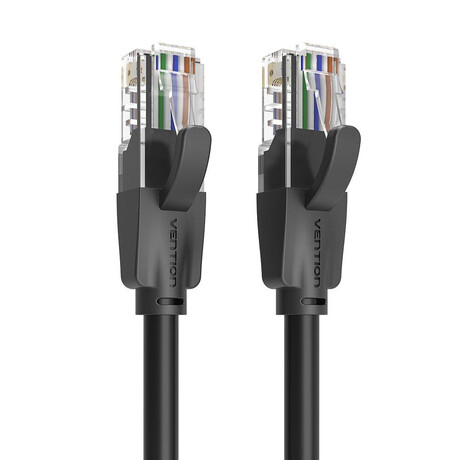 Vention Cat.6 utp Patch Ethernet Cable 1m Black (Ibebf) (Venibebf)