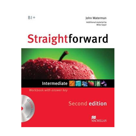 Straightforward Intermediate wb (+ cd) With key 2nd ed