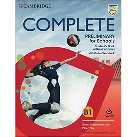 Complete pet for Schools Student's Book Without Answers (+online Workbook) Revised 2020