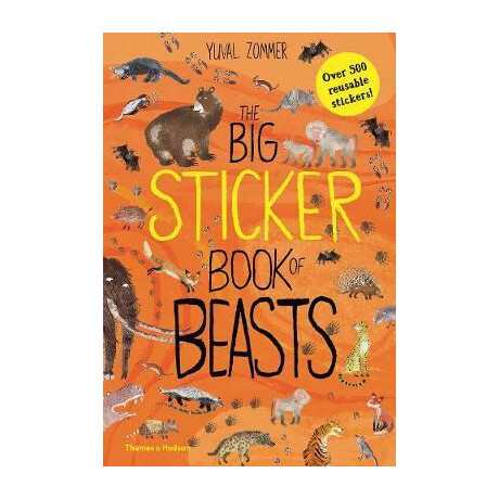 The big Sticker Book of Beasts  pb