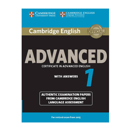 Cambridge Advanced 1 Practice Tests With Answers