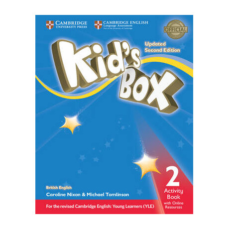 Kid's box 2 Updated 2nd Edition Workbook (+online) 2017