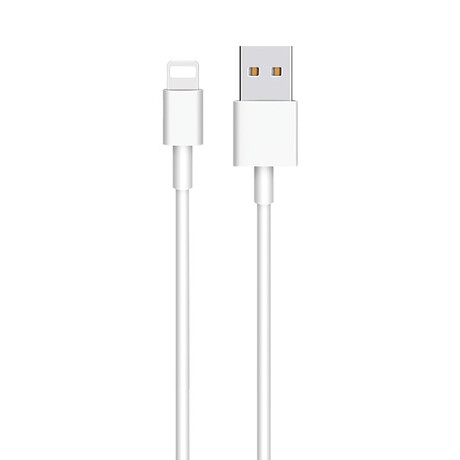 EGOBOO ChargeFlow Cable USB-A to Lightning, 1m, White