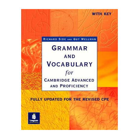 Grammar   Vocabulary cae + cpe (+ Key) n/e
