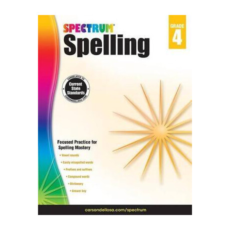 Spectrum Spelling Grade 4