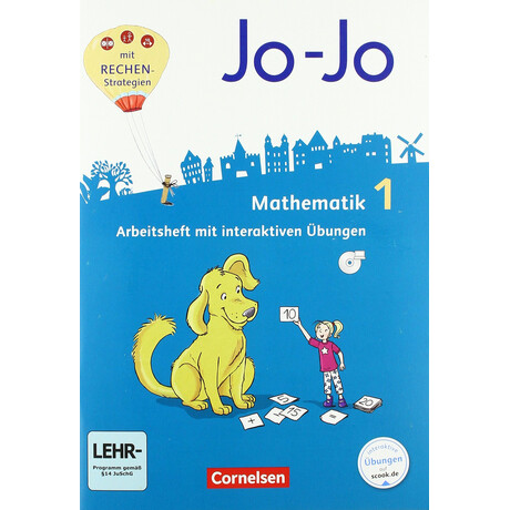Jo-jo Mathematik - Allgemeine Ausgabe 2018 - 1. Schuljahr Arbeitsheft - mit Interaktiven Ubungen Online und auf cd-Rom, mit Online-Zugang