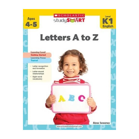Study Smart : Letters a to z (K1) pb