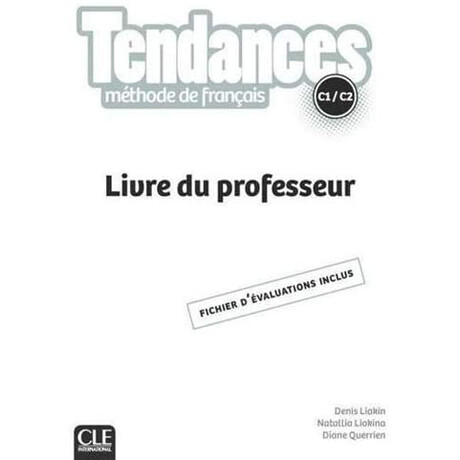 Tendances c1 + c2 Professeur 2nd ed