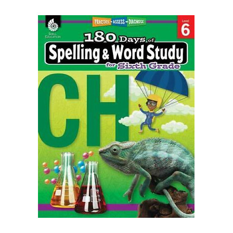 180 Days of Spelling and Word Study Level 6