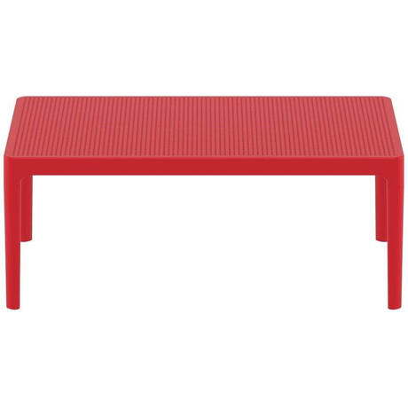 SKY RED 100Χ60Χ40εκ. ΤΡΑΠΕΖΙ ΠΟΛ/ΝΙΟΥ