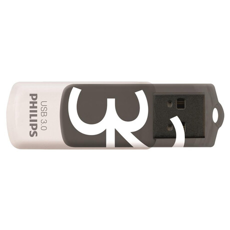 Philips Vivid 32gb usb 3.0 Stick Γκρι (Fm32fd00b/00) (Phifm32fd00b-00)