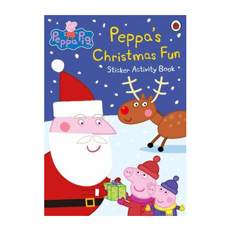 Peppa pig : Peppas Christmas fun Sticker Activity Book  pb