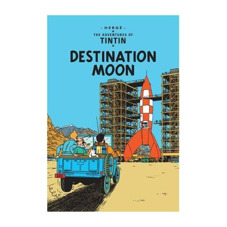 The Adventures of Tintin   Destination Moon pb