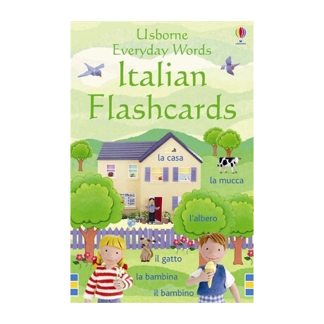 Usborne : Everyday Words Italian Flashcards