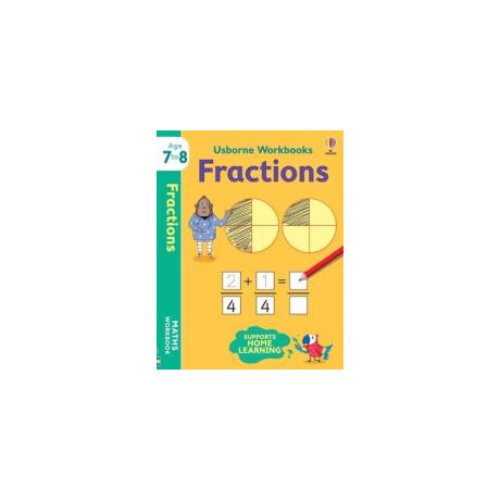 Usborne Workbooks Fractions 7-8 pb