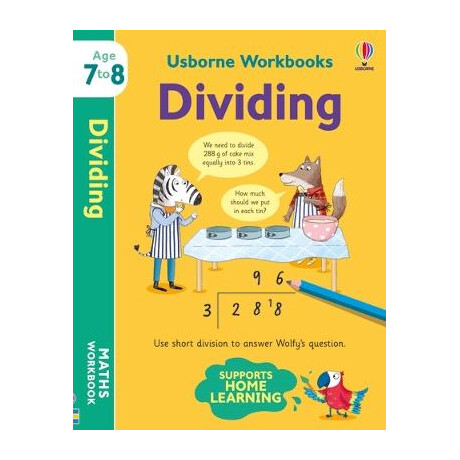 Usborne Workbooks Dividing 7-8 pb