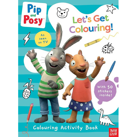 Pip and Posy: Lets get Colouring! pb