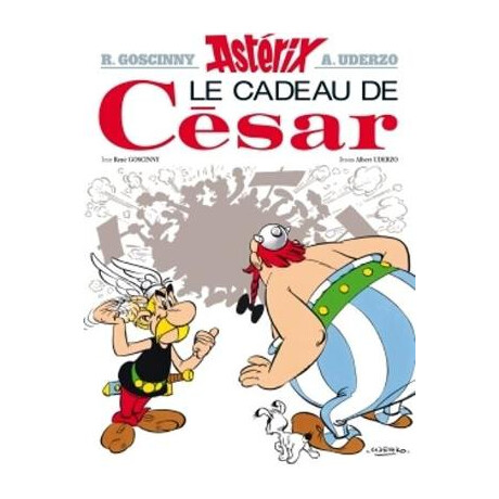 Asterix Tome 21: Asterix le Cadeau de Cesar hc