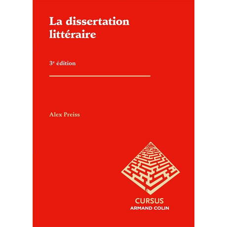 La Dissertation Litteraire  Poche