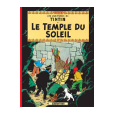 Les Aventures de Tintin 14: le Temple du Soleil Relie