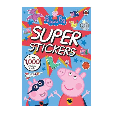 Peppa pig Super Stickers Activity Book  pb