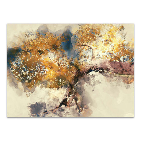 Πίνακας σε Καμβά "abstract Tree" Megapap Ψηφιακής Εκτύπωσης 100x70x3εκ.