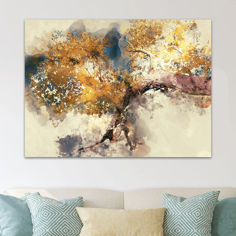 Πίνακας σε Καμβά "abstract Tree" Megapap Ψηφιακής Εκτύπωσης 100x70x3εκ.