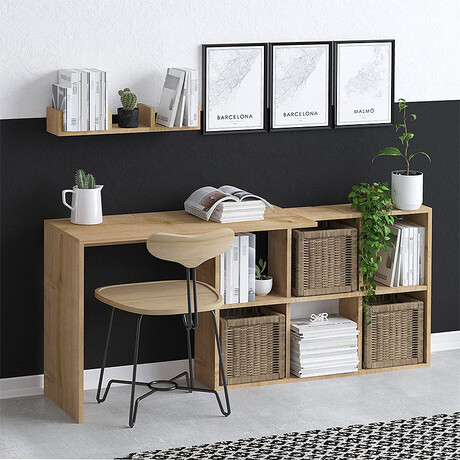 Γραφείο Εργασίας Blake Megapap Χρώμα Φυσικό Οξιάς 145x45x74εκ. Γραφείο Εργασίας Blake Megapap Χρώμα Φυσικό Οξιάς 145x45x74εκ.