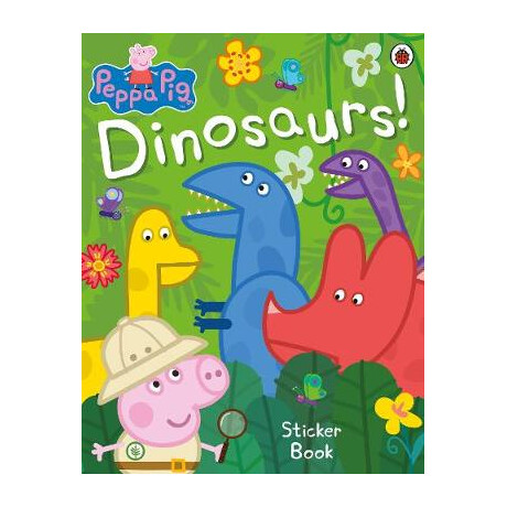 Peppa Pig: Dinosaurs! Sticker Book hc bbk