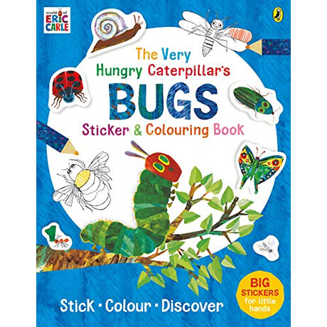 The Very Hungry Caterpillars Bugs : Sticker and Colouring Book pb