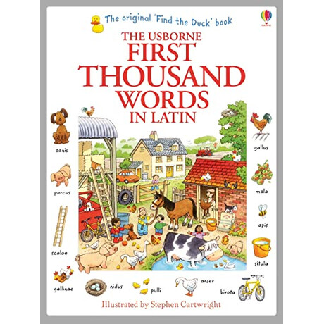 Usborne : First Thousand Words in Latin pb