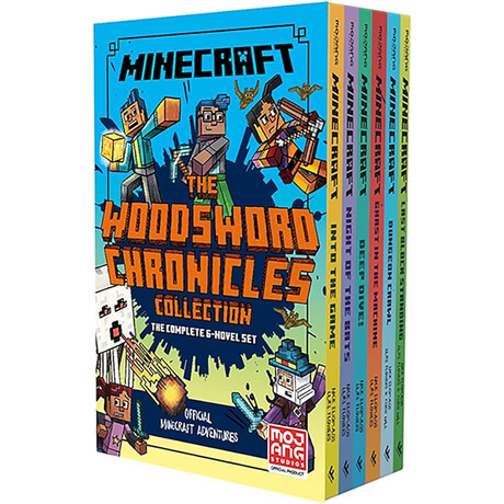 Minecraft: Woodsword Chronicles 6 Book Slipcase pb