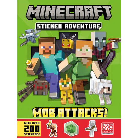 Minecraft Sticker Adventure: mob Attacks! pb