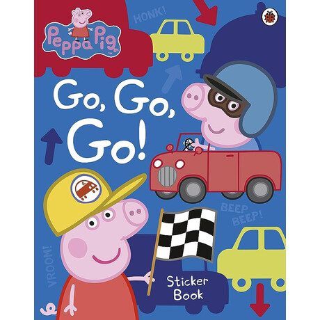 Peppa Pig: go, go, go! Sticker Book