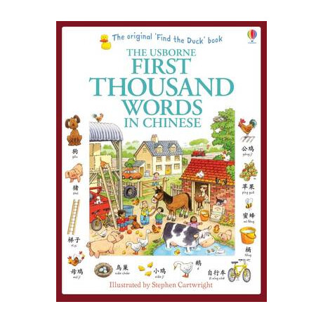 Usborne : First Thousand Words in Chinese  pb