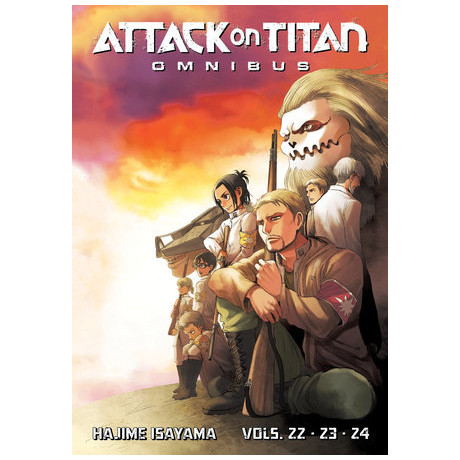 Attack on Titan Omnibus 8 (Vol 22-24)