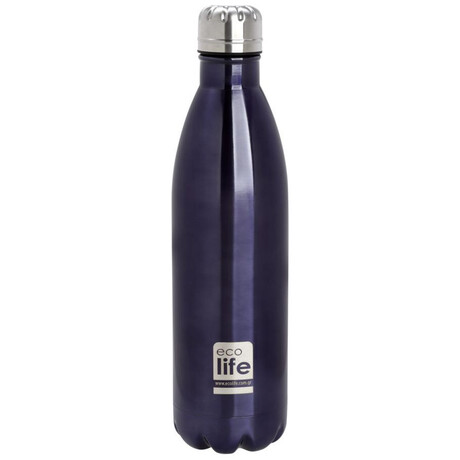 Ecolife Thermos Μπλε - Μωβ 750ml 33-BO-3002